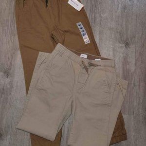 NWT Old Navy Boys Joggers size 14/16 (2 Pairs)